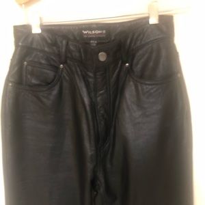 Wilson’s Real Leather - Black - Size 4 pants -EUC-FREE shipping